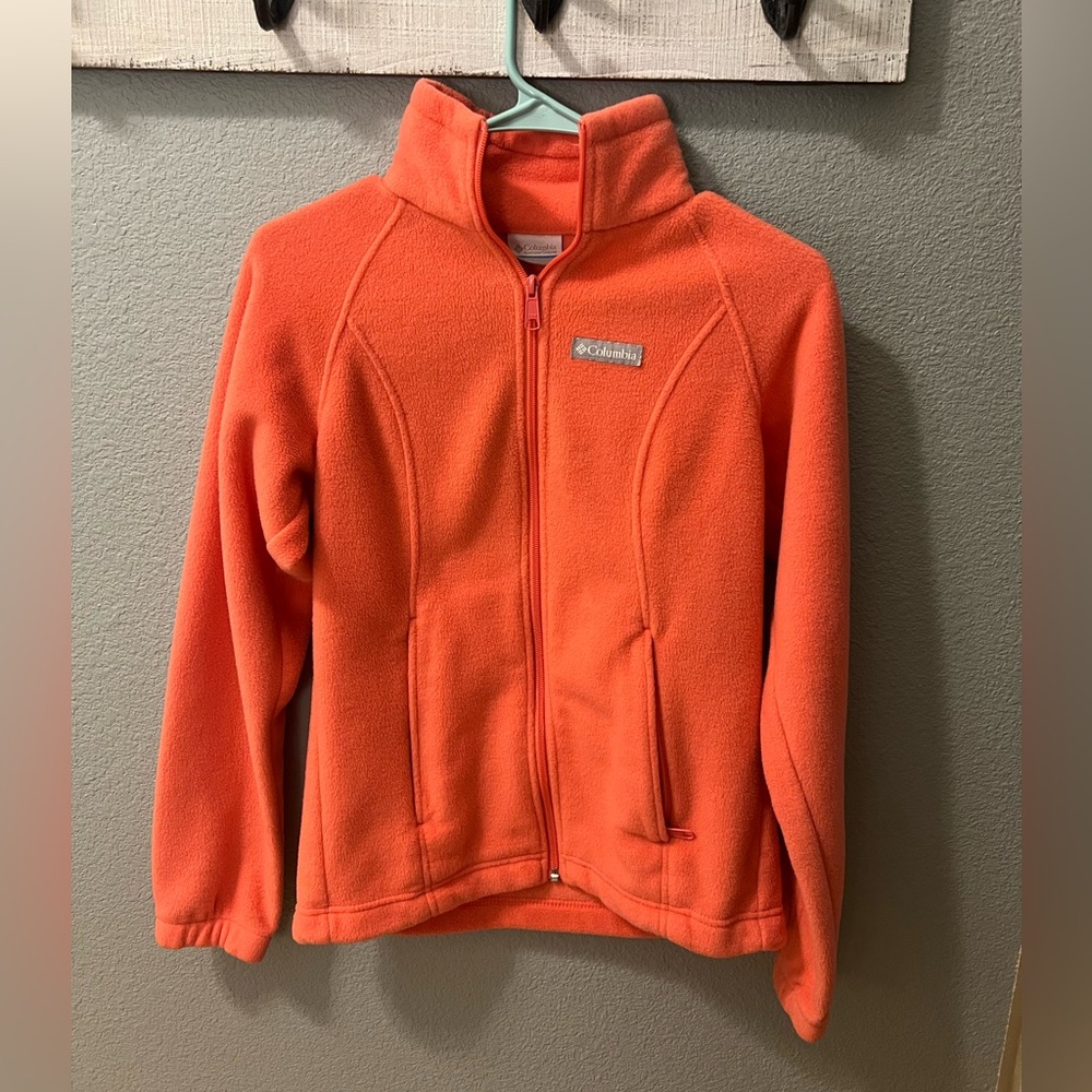 Columbia fleece zip up sweater xsmall